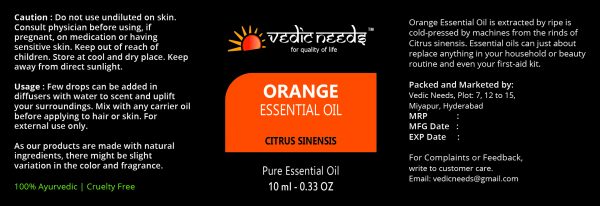 Buy Orange Essential Oil