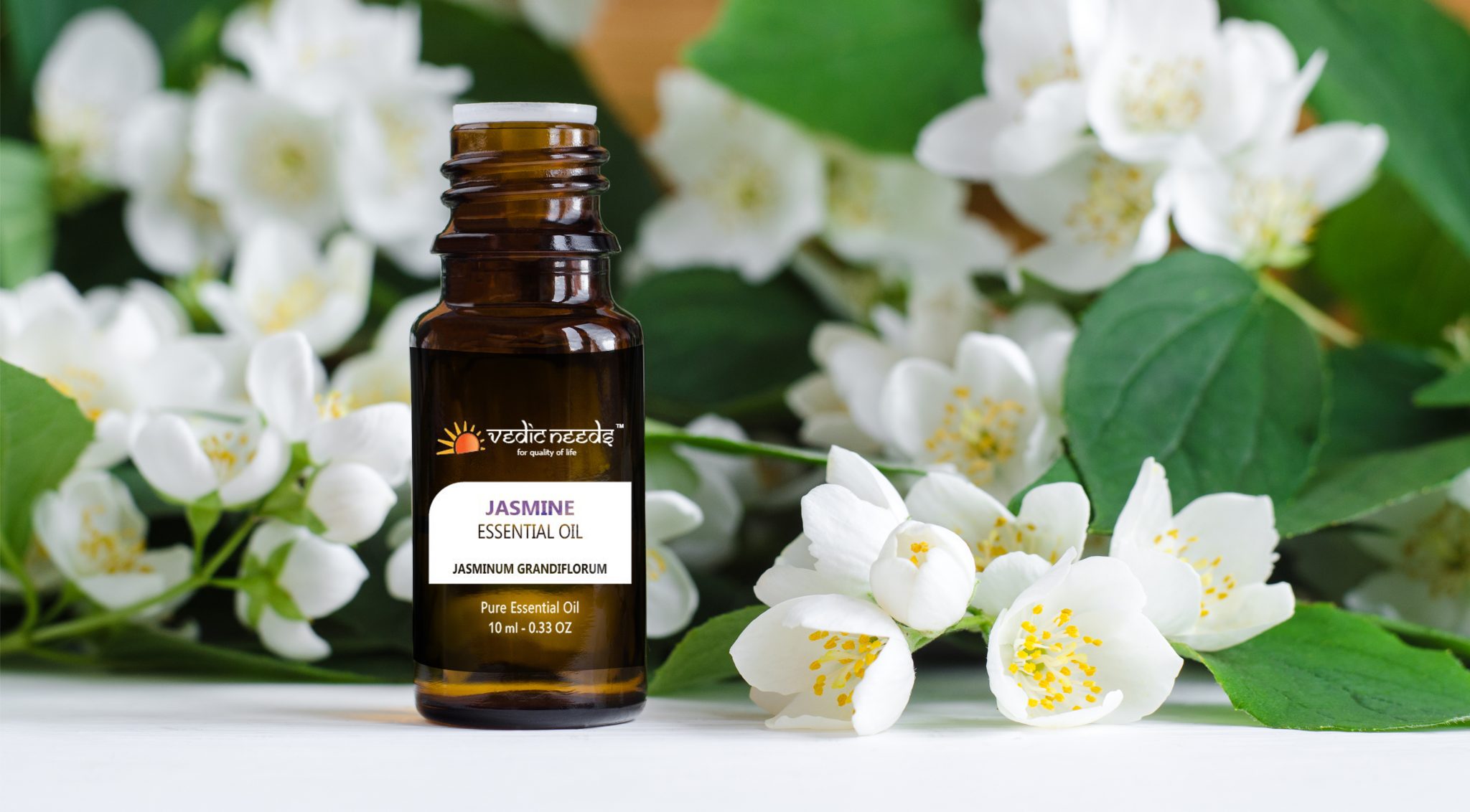 Vedic Needs 100 Pure, Undiluted Jasmine Essential Oil